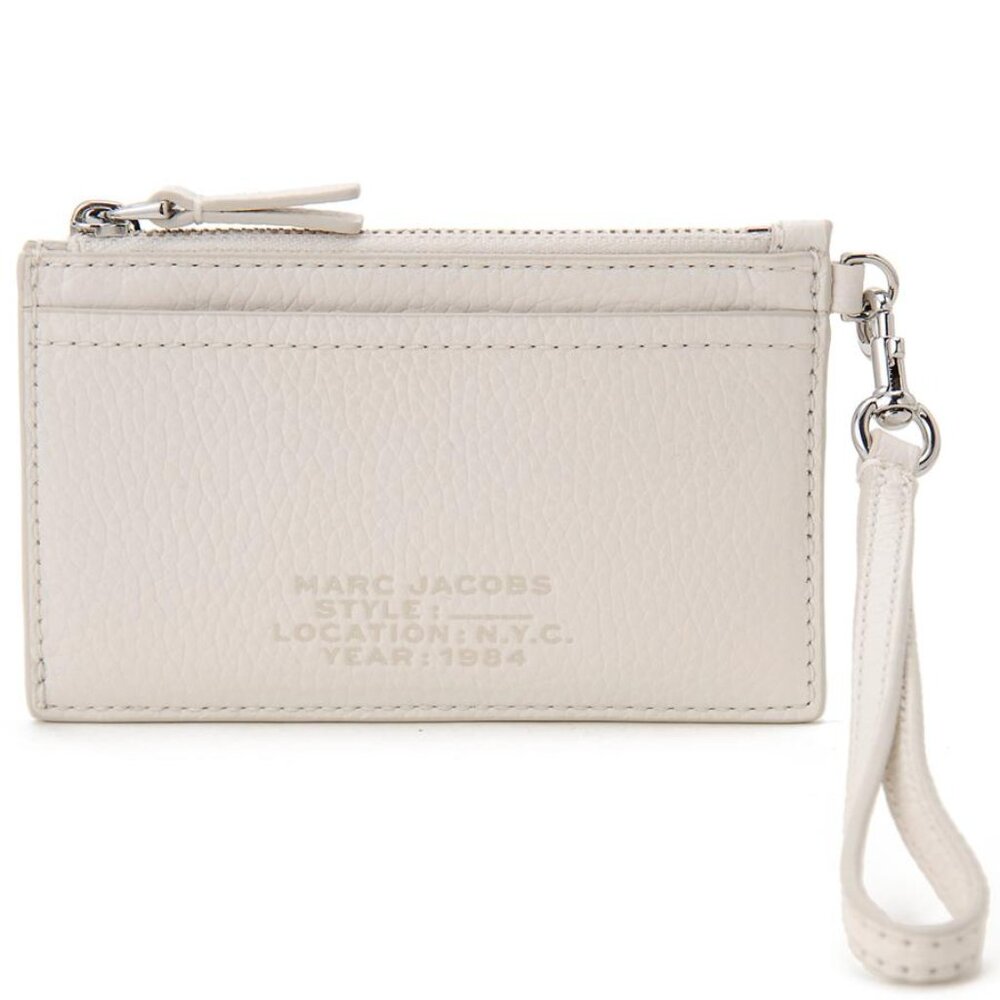 zip wallet wristlet wallet Marc Jacobs white NWT